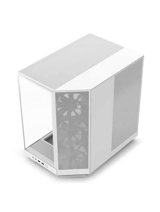 NZXT H6 Flow (2023) Tempered Glass Matte White