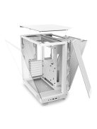 NZXT H6 Flow (2023) Tempered Glass Matte White