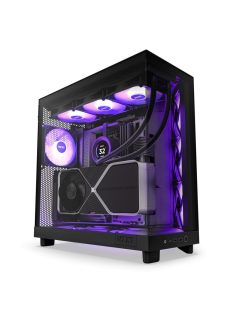 NZXT H6 Flow RGB (2023) Tempered Glass Matte Black
