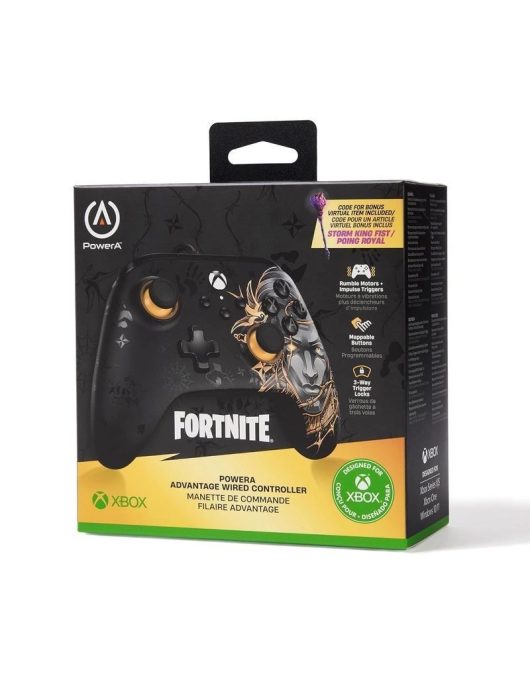 PowerA Advantage Wired Controller for Xbox Series X|S Fortnite Midas