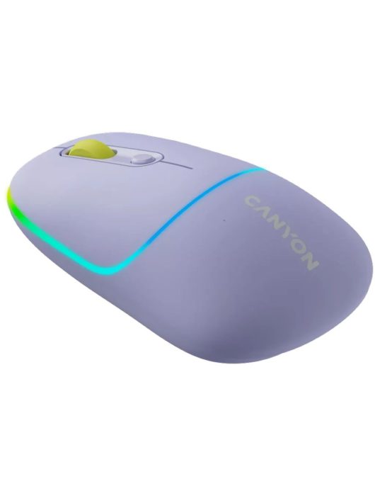 Canyon CNS-CMSW22ML Wireless Bluetooth Mouse Lavender