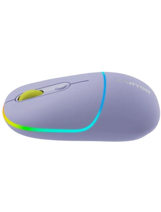 Canyon CNS-CMSW22ML Wireless Bluetooth Mouse Lavender