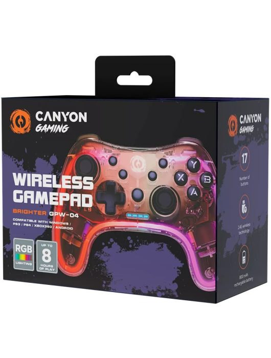 Canyon CND-GPW04 Brighter Wireless Gamepad