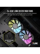 Corsair iCUE LINK 2500X RGB Micro ATX Dual Chamber Tempered Glass Black