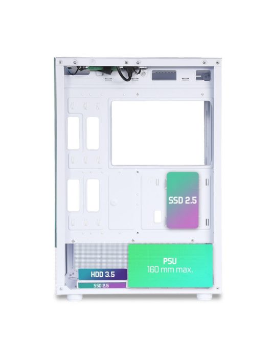 Spirit Of Gamer Spectra Arctic Window White