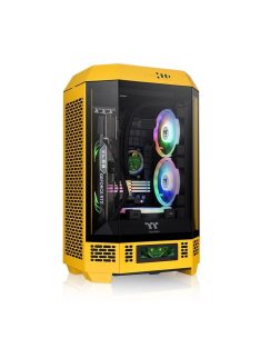 Thermaltake The Tower 300 Tempered Glass Bumblebee Yellow