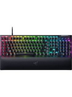 Razer BlackWidow V4 Green Switch Keyboard Black UK
