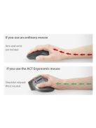ACT A5155 Ergonomic Wireless Bluetooth Mouse Black