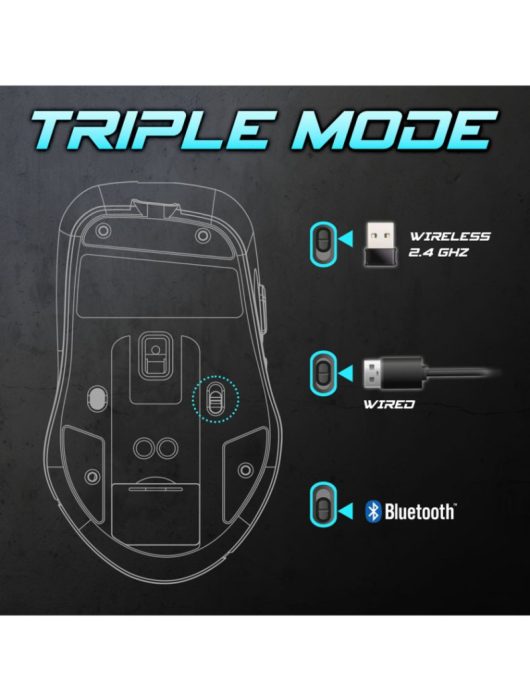 Spirit Of Gamer Elite M50 Dark Gaming Mouse Black
