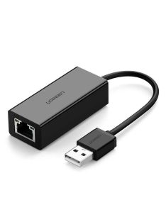 UGREEN CR110 USB-RJ45 Hálózati Adapter Black