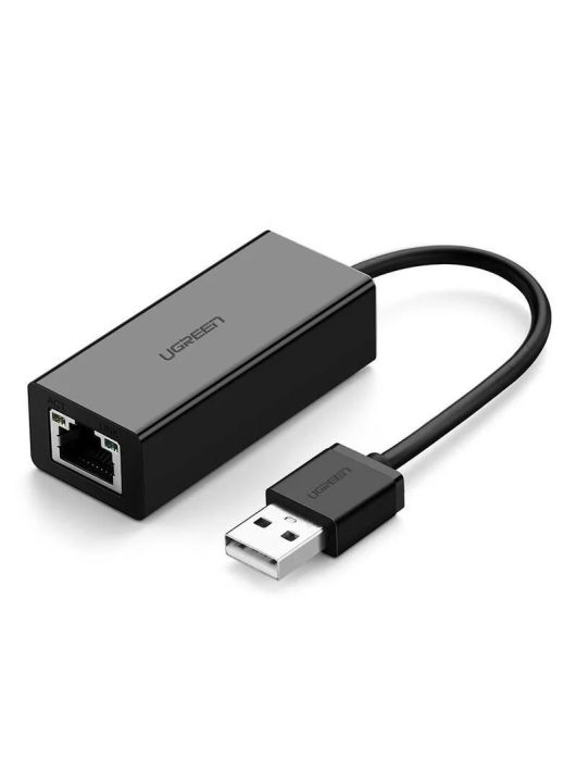 UGREEN CR110 USB-RJ45 Hálózati Adapter Black