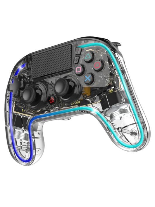 Spirit Of Gamer Neon Bluetooth Gamepad Transparent
