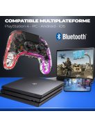 Spirit Of Gamer Neon Bluetooth Gamepad Transparent