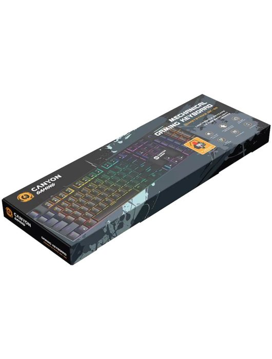 Canyon Cometstrike GK-55 Gaming Keyboard Black HU