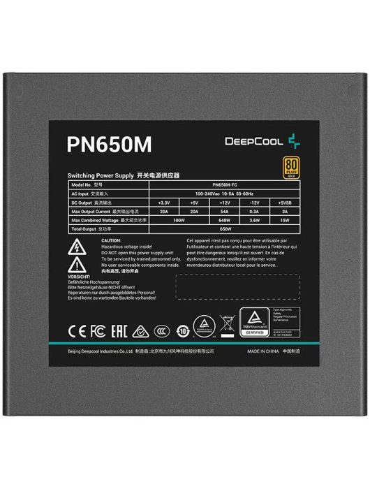 DeepCool 650W 80+ Gold PN650-M