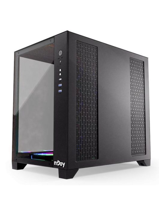 Njoy Aura Tempered Glass Black