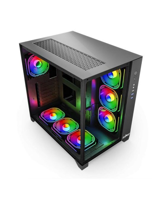Njoy Aura Tempered Glass Black