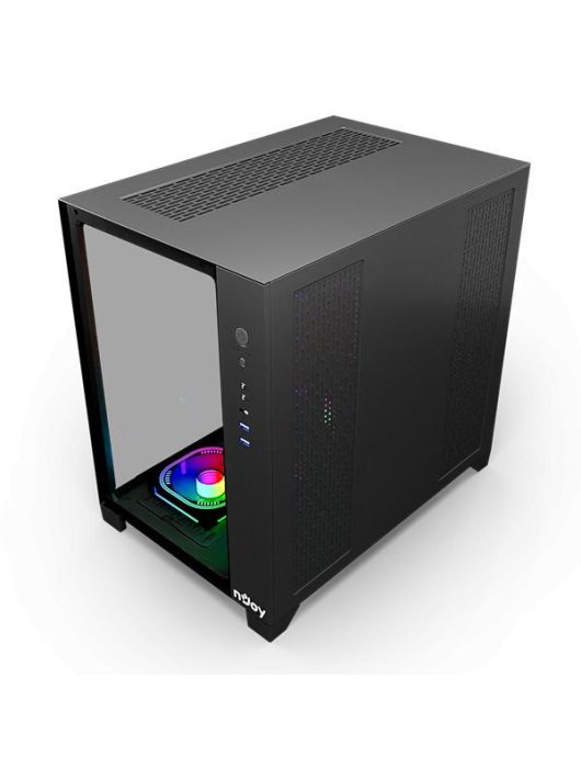 Njoy Aura Tempered Glass Black