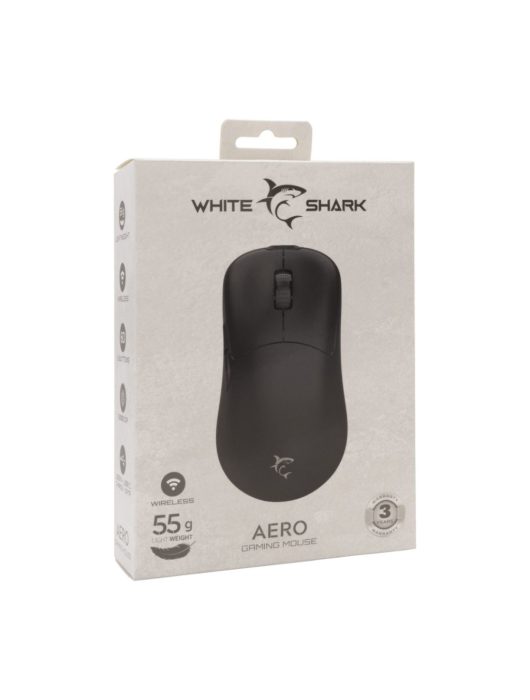 White Shark WGM-5015B Aero Wireless Gaming mouse Black