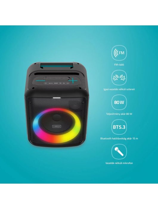 Lamax PartyKing1 Play Speaker Black