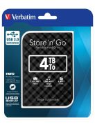 Verbatim 4TB 2,5" USB3.0 Store "n" Go Black