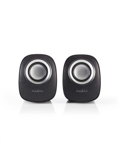 Nedis CSPR10020BK 2.0 Speaker Black