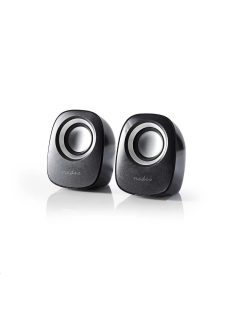 Nedis CSPR10020BK 2.0 Speaker Black