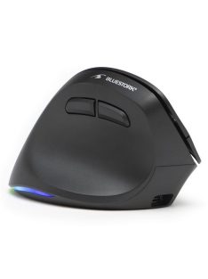 Bluestork M-WL-ERGO-LUMI-L Wireless Mouse Black