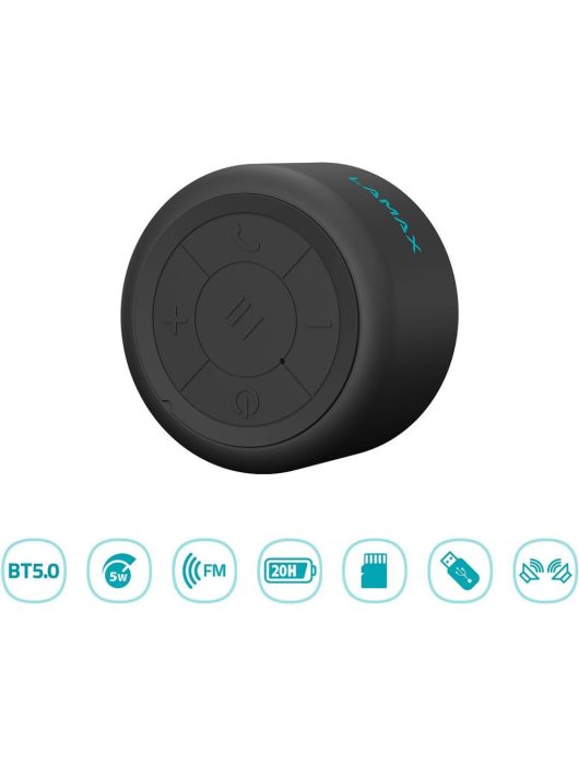 Lamax Sphere2 Bluetooth Speaker Black
