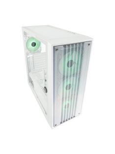 LC Power LC-810W Bright Crawler X Tempered Glass White
