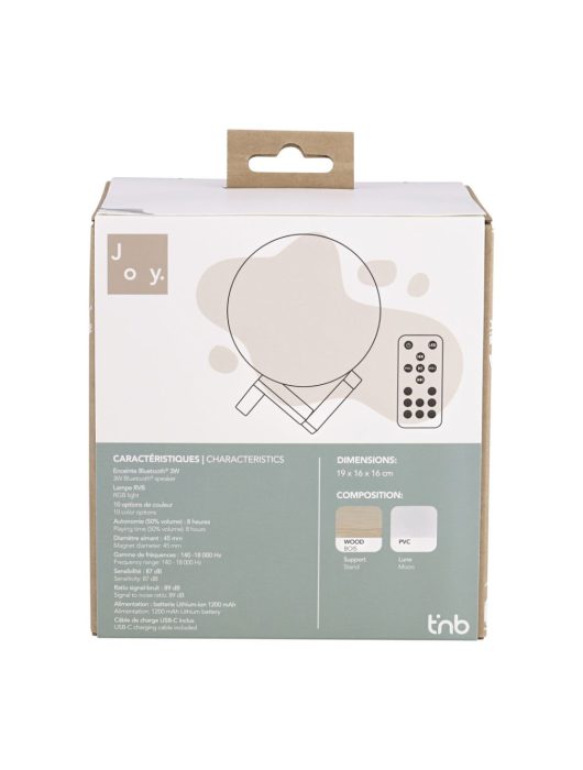 TnB Enceinte Bluetooth Lumineuse design MOON