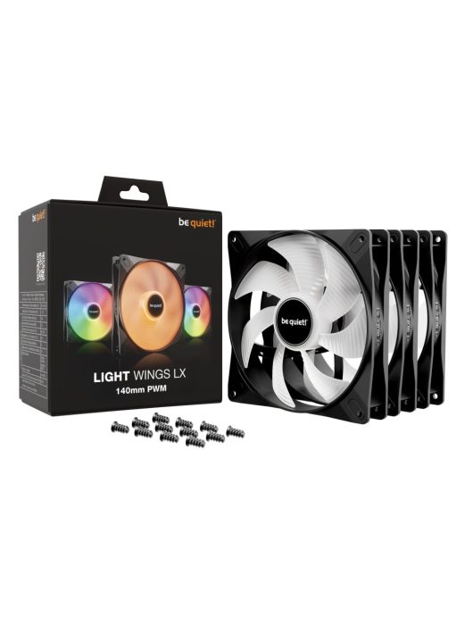 Be quiet! Light Wings LX 140mm PWM Triple Pack