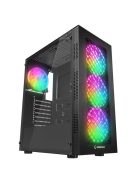 Everest PLAID V1 Tempered Glass Black