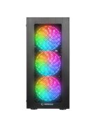 Everest PLAID V1 Tempered Glass Black