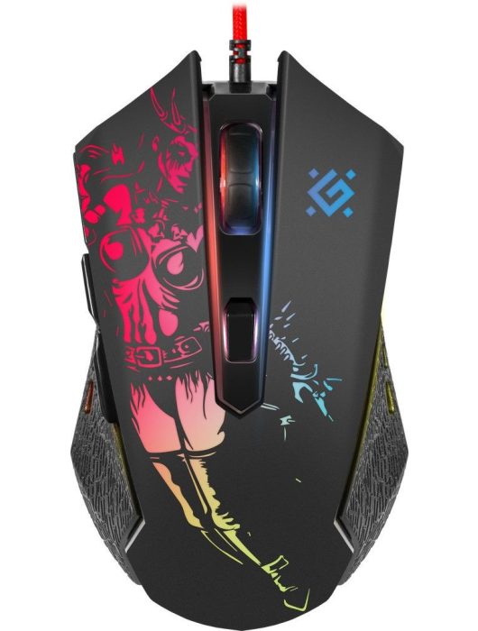 Defender Sin'Sister GM-933 RGB Gaming Mouse Black