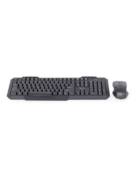 Gembird KBS-WM-02 Wireless Keyboard Combo Black US