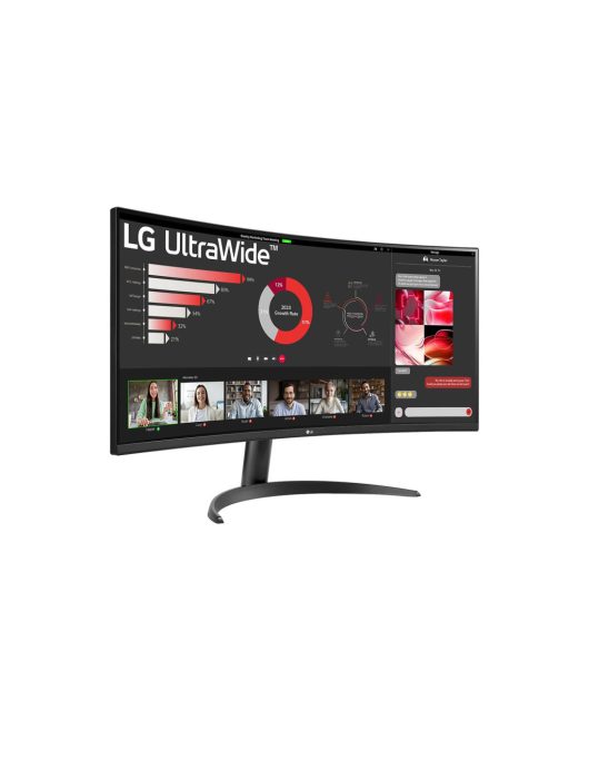 LG 34" 34WR50QK-B LED Curved