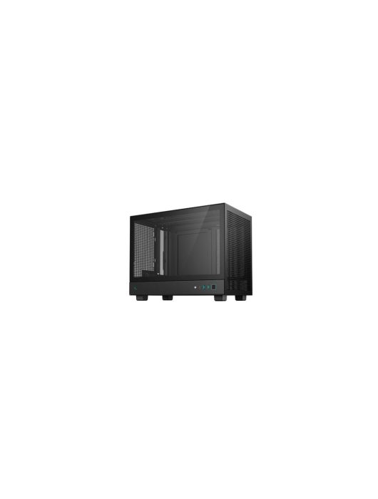 DeepCool CH160 Tempered Glass Black