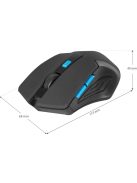 Defender RF Accura MM-275 Wireless Mouse Black/Blue