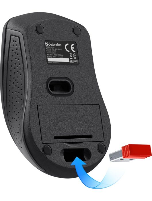 Defender Accura MM-935 Wireless Mouse Black