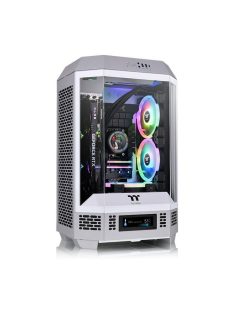   Thermaltake The Tower 300 Micro Tower Chassis Tempered Glass Limestone