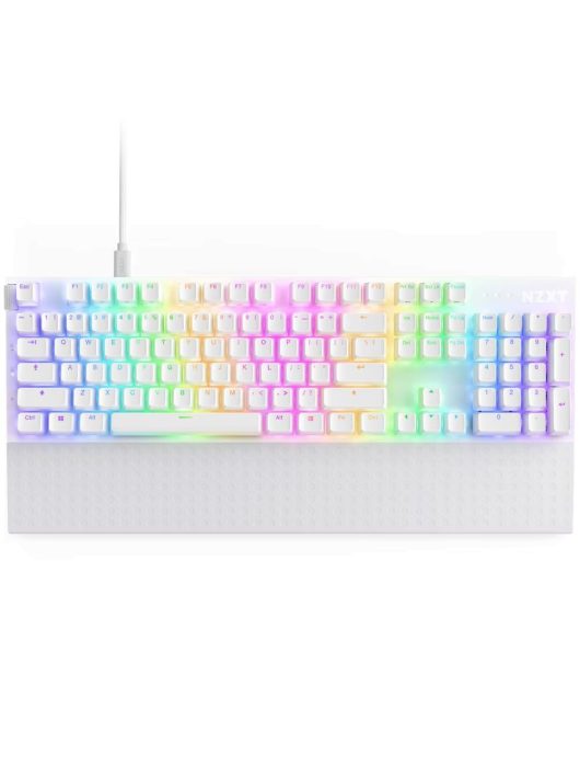NZXT Function 2 Gaming Keyboard Matte White UK