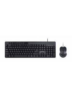 Gembird KBS-UM-04 Keyboard Combo Black US