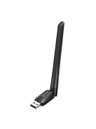 Vention KDTB0 AC650 USB Wi-Fi Dual Band Network Adapter With High Gain Antenna Black