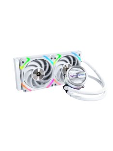 Valkyrie Dragonfang 240 ARGB AiO CPU Liquid Cooler White