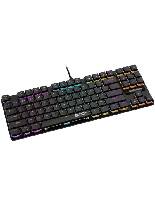 Canyon GK-50 Cometstrike Gaming keyboard Black HU