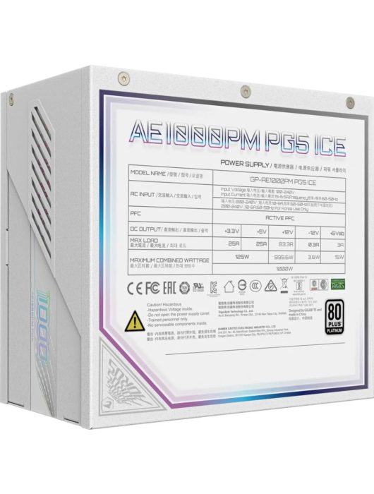 Gigabyte 1000W 80+ Platinum Aorus Elite ICE