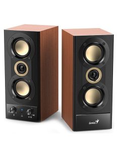 Genius SP-HF800BT Bluetooth Speaker Wood