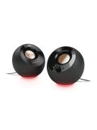 Creative Pebble SE 2.0 USB-C Powered PC Speakers with RGB Lighting Black