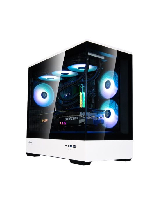 Zalman P30 BW Tempered Glass Black/White